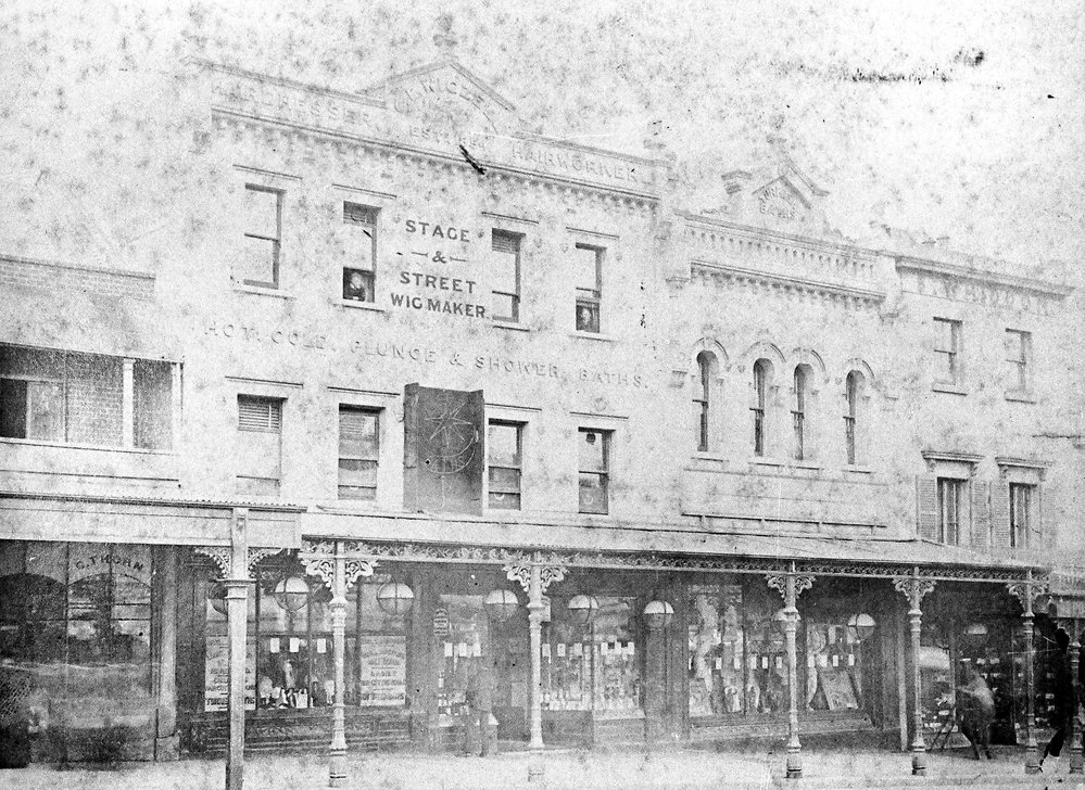 Wigzell shop, Oxford Street Sydney, ca. 1880s