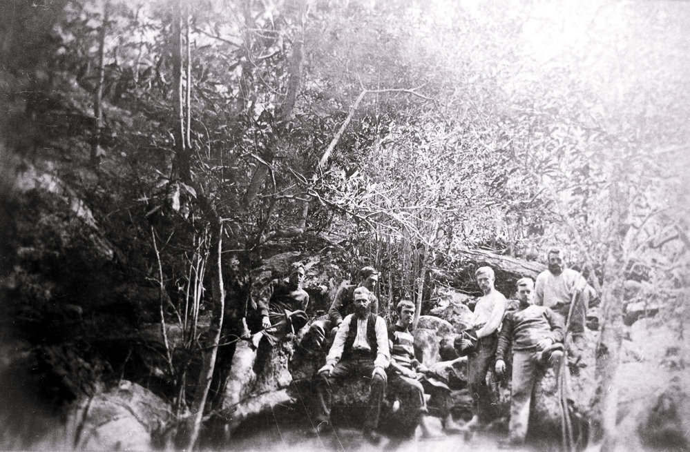 Moyse family party, Woronora River, Easter 1883