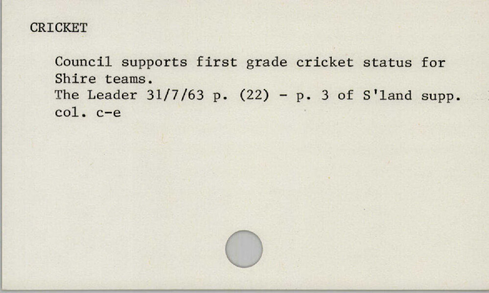 Cricket
