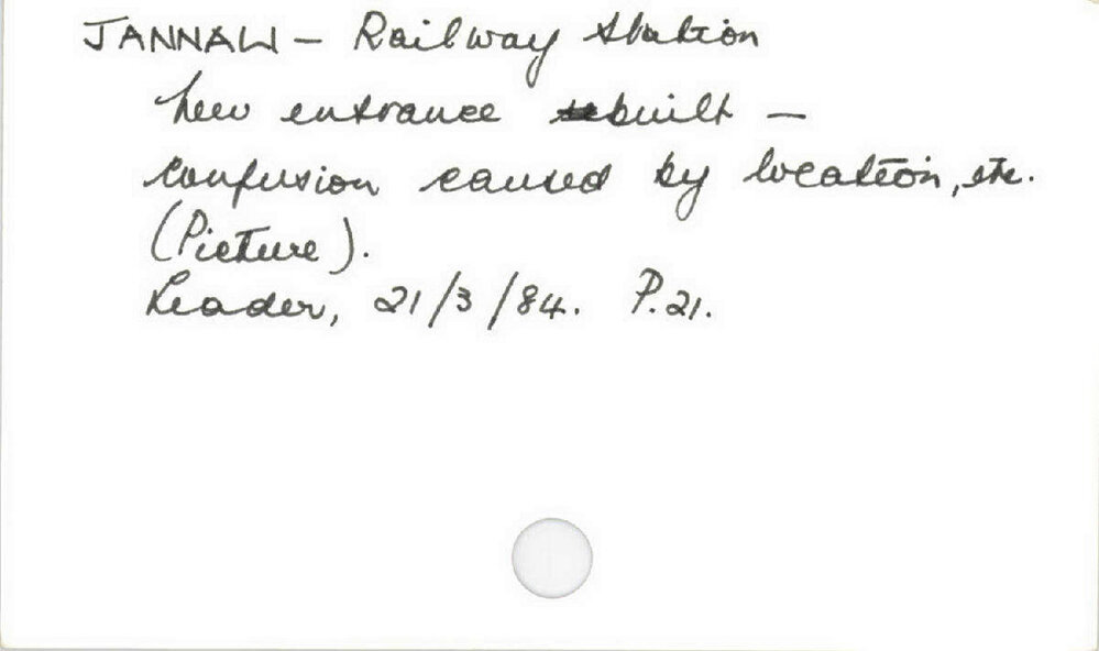 Jannali - Railway Station