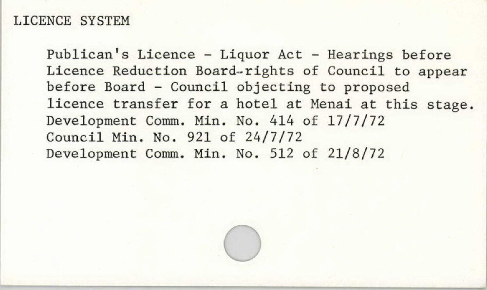 Licence System