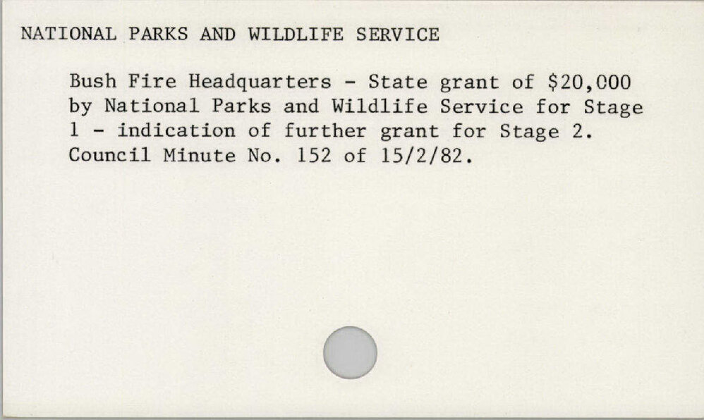 National Parks And Wildlife Service