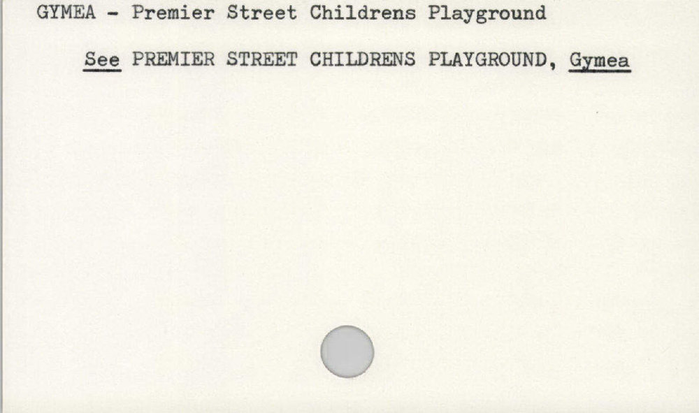 Gymea - Premier Street Childrens Playground