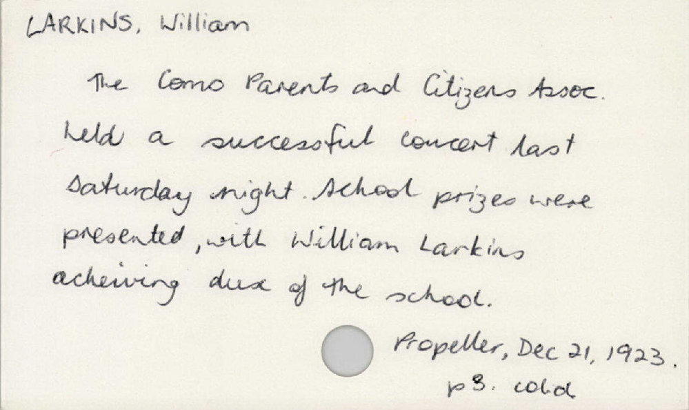 Larkins, William
