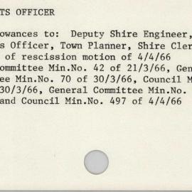 Land Projects Officer