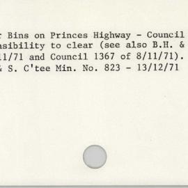 Litter 1965 - 1972