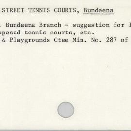 Liverpool Street Tennis Courts, Bundeena