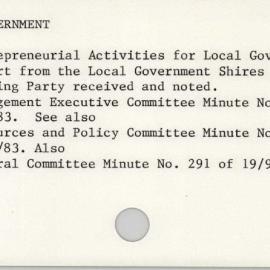 Local Government