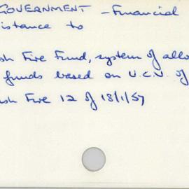 Local Government - Financial Assistance To