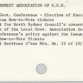 Local Government Association Of N.S.W.