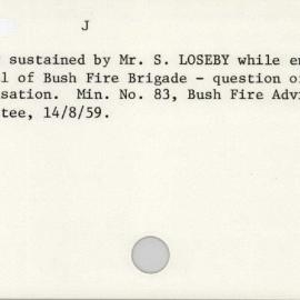 Loseby, S J
