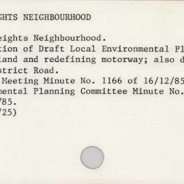 Lucas Heights Neighbourhood