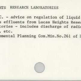 Lucas Heights Research Laboratories
