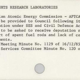 Lucas Heights Research Laboratories