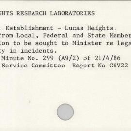 Lucas Heights Research Laboratories