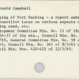 Lucas, Donald Campbell