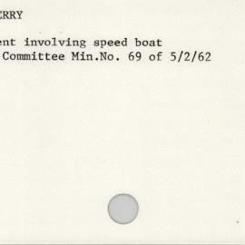 Lugarno Ferry 1945 - 1965