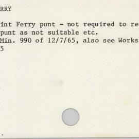 Lugarno Ferry 1965 - 1972