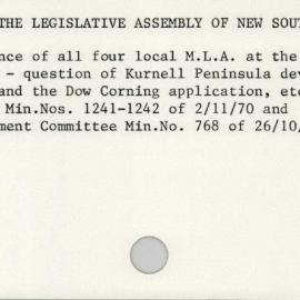 Member Of The Legislative Assembly Of New South Wales