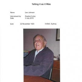 Les Johnson Interview Profile