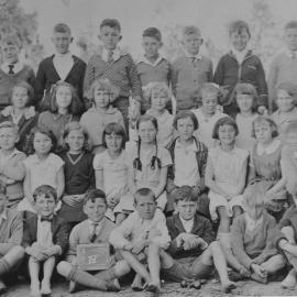 Cronulla Public School class portraits, ca. 1932-1939 -- photographs.