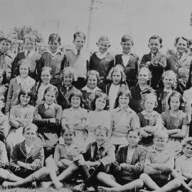 Cronulla Public School class portraits, ca. 1932-1939 -- photographs.