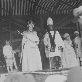 Pageant festivities on Anniversary Day at Cronulla, 1927