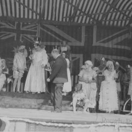 Pageant festivities on Anniversary Day at Cronulla, 1927
