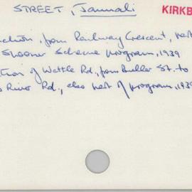 Buller Street, Jannali;