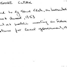 Deputy Shire Clerk