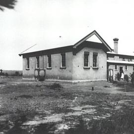 Sutherland Public School, view of the exterior building, ca. 1910s