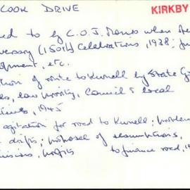 Captain Cook Drive