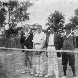 Sutherland Methodist Church men's tennis team, ca. early 1920s