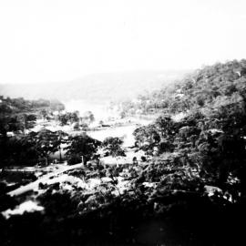 Woronora River in flood, ca. 1949