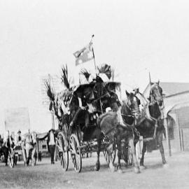 Peace march through the streets of Cronulla, ca. 1918