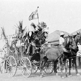 Peace march through the streets of Cronulla, ca. 1918