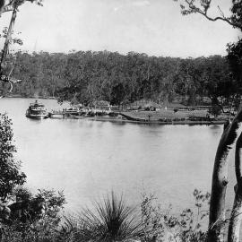 Paddle-steamer Telephone at Parkesvale, Georges River, ca. 1906