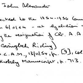 Dwyer, John Alexander