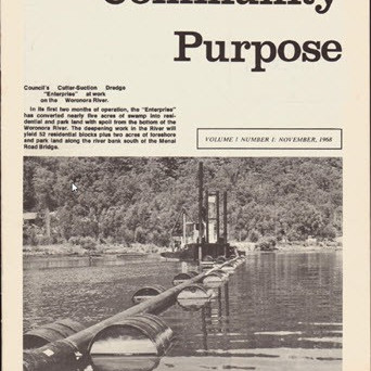 [Magazine] Community Purpose. Volume 1, Number 1.