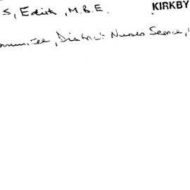 Edwards, Edith, M.B.E.