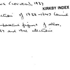 Elections (Council), 1937