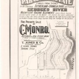 Paradise Estate : 11 miles from Sydney in the glorious Sutherland-Cronulla Shire and fronting Georges River 