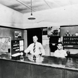 Engadine Post Office, interior, ca. 1950s