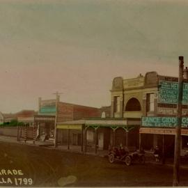 Shops in Gerrale Street, Cronulla ca.1910s -