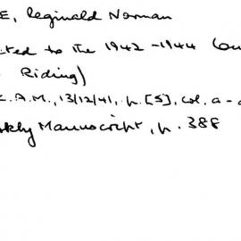 Dallimore, Reginald Norman