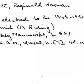 Dallimore, Reginald Norman