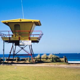 Shark tower located on North Cronulla Beach