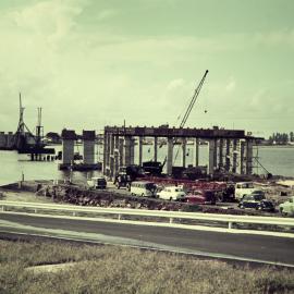 Construction of Captain Cook Bridge, ca.1960s