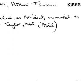 Gietzelt, Arthur Thomas