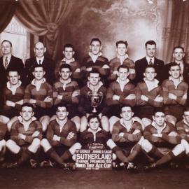 St George Junior League, Sutherland B grade premiers, 1937
